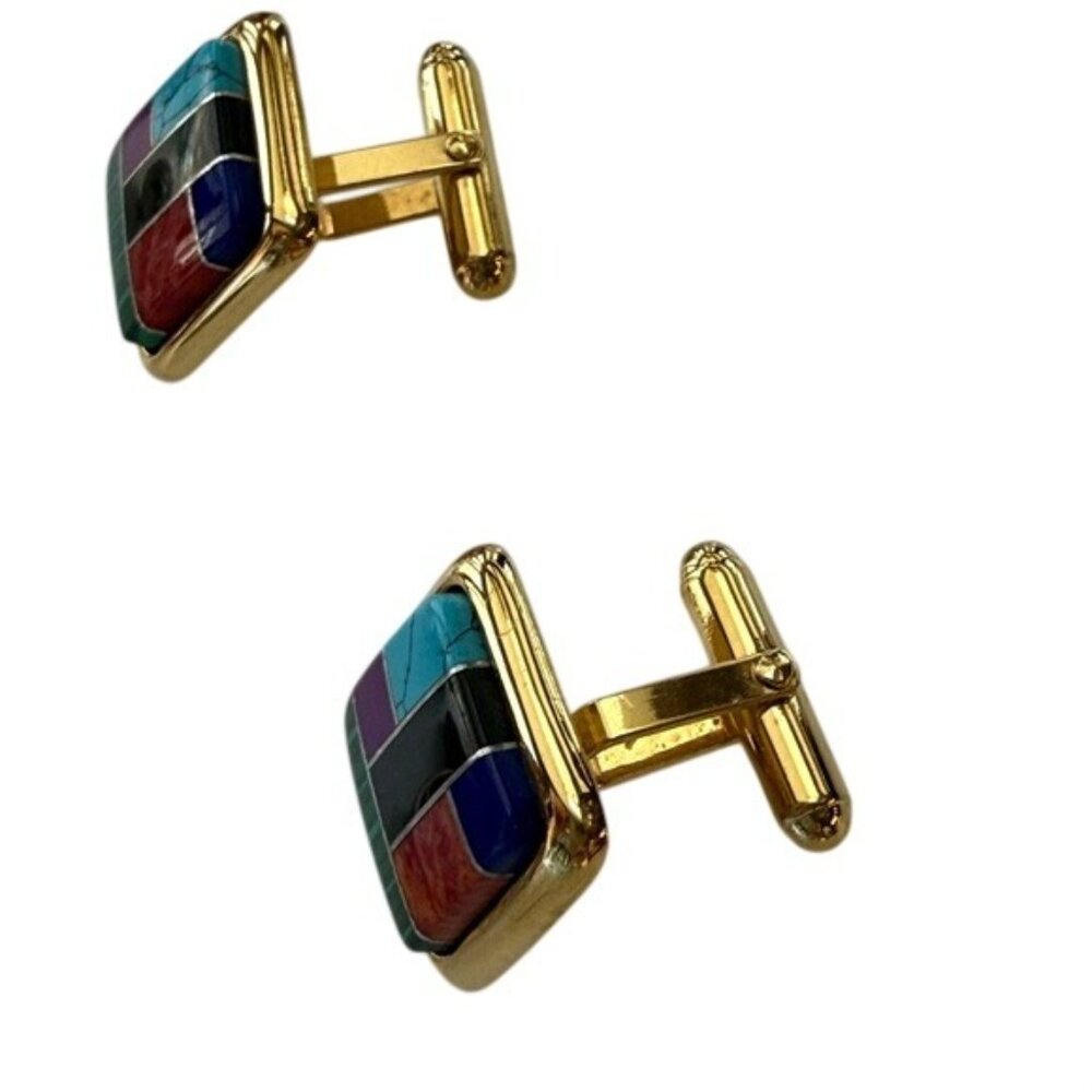 Vintage Jewelry Lot Rings and Cufflinks - Picture 9 of 9
